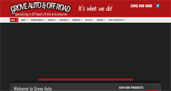 Desktop Screenshot of groveoffroad.ca